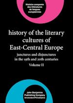 History of the Literary Cultures of East-Central Europe