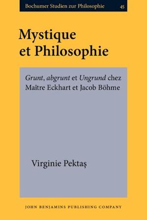 Mystique et Philosophie