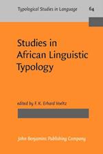 Studies in African Linguistic Typology