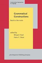 Grammatical Constructions