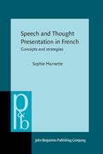 Speech and Thought Presentation in French