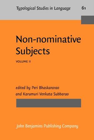 Non-nominative Subjects