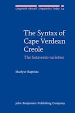 Syntax of Cape Verdean Creole
