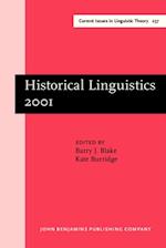 Historical Linguistics 2001