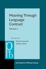 Meaning Through Language Contrast