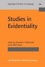 Studies in Evidentiality