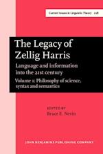 Legacy of Zellig Harris