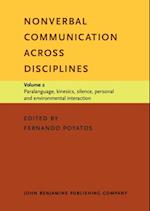 Nonverbal Communication across Disciplines