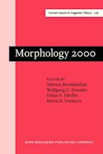 Morphology 2000