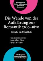 Die Wende von der Aufklärung zur Romantik 1760–1820