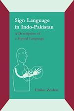 Sign Language in Indo-Pakistan