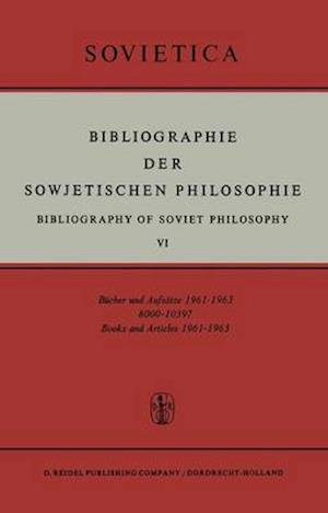 Bibliographie Der Sowjetischen Philosophie