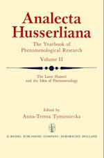 The Later Husserl and the Idea of Phenomenology