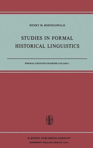 Studies in Formal Historical Linguistics