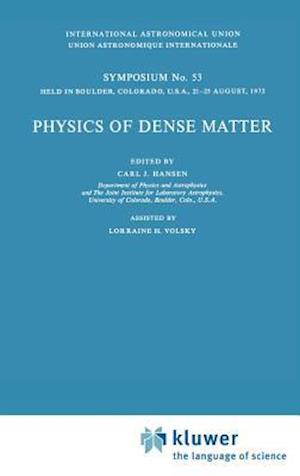 Physics of Dense Matter