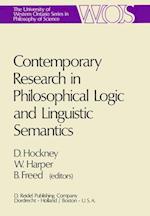 Contemporary Research in Philosophical Logic and Linguistic Semantics
