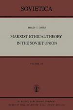 Marxist Ethical Theory in the Soviet Union