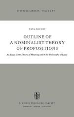 Outline of a Nominalist Theory of Propositions