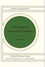 Ambiguities in Intensional Contexts