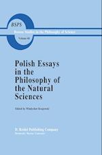 Polish Essays in the Philosophy of the Natural Sciences