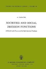Societies and Social Decision Functions