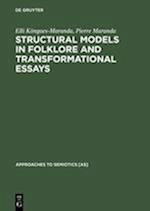 Structural Models in Folklore and Transformational Essays