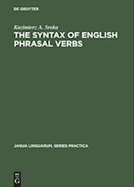 The Syntax of English Phrasal Verbs