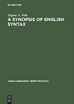 A Synopsis of English Syntax