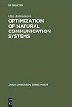 Optimization of natural communication systems
