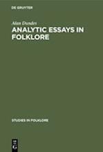 Analytic Essays in Folklore