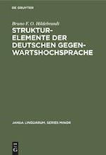 Strukturelemente der deutschen Gegenwartshochsprache