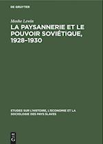 La paysannerie et le pouvoir soviétique, 1928-1930