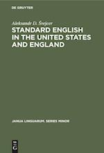 Standard English in the United States and England