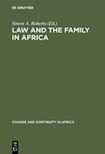 Law and the Family in Africa