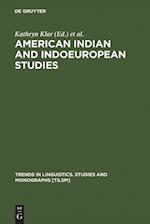 American Indian and Indoeuropean Studies