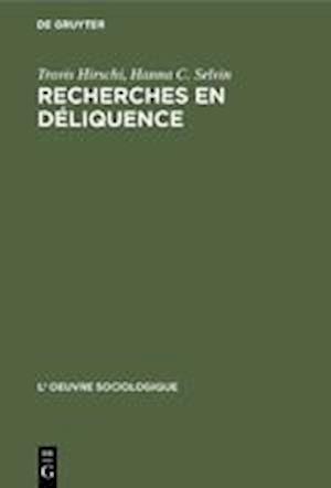 Recherches en déliquence