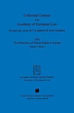 Collected Courses of the Academy of European Law/ Recueil des cours de l'Acad&#920;mie de droit europ&#920;en (Volume IV, Book 2)