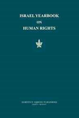 Israel Yearbook on Human Rights, Volume 25 (1995)