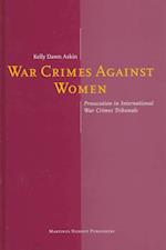 War Crimes Against Women, Prosecution in International War Crimes