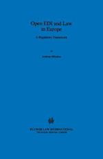 Open EDI And Law In Europe: A Regulatory Framework 