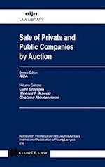 Sale of Private & Public Companies by Auction