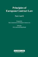The Principles Of European Contract Law, Parts I And II