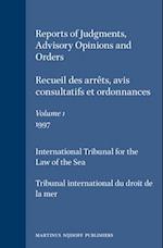 Reports of Judgments, Advisory Opinions and Orders / Recueil Des Arrèts, Avis Consultatifs Et Ordonnances, Volume 1 (1997)