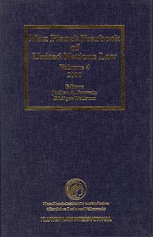 Max Planck Yearbook of United Nations Law, Volume 4 (2000)