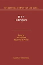 M&A in Belgium 