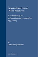 International Law of Water Resources