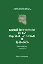 Digest of Cas Awards II
