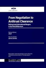 From Negotiation to Antitrust Clearance