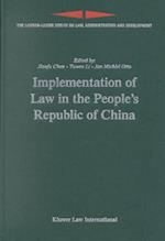 Implementation of Law in the People's Republic of China