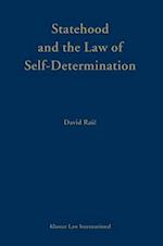 Statehood and the Law of Self-Determination